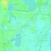 Mapa topográfico Periya Kolladi, altitud, relieve