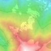 Mapa topográfico Alpe Tagliata, altitud, relieve