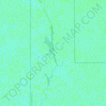 Mapa topográfico Laguna Chaxa, altitud, relieve