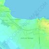 Mapa topográfico Ciudadela Costa de Oro, altitud, relieve