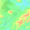 Mapa topográfico Palanog, altitud, relieve