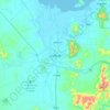 Mapa topográfico หาดใหญ่, altitud, relieve