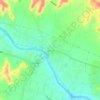 Mapa topográfico Alandi, altitud, relieve