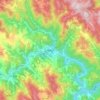 Mapa topográfico 鸬鹚乡, altitud, relieve