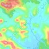 Mapa topográfico 牛腊, altitud, relieve
