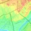 Mapa topográfico Fontanar de Cábano, altitud, relieve