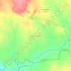 Mapa topográfico Jadi Malkapur, altitud, relieve