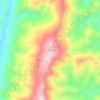 Mapa topográfico N. Hlimen, altitud, relieve