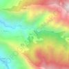Mapa topográfico Kot, altitud, relieve