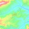 Mapa topográfico Montecristo de Guerrero, altitud, relieve