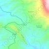 Mapa topográfico Agocas, altitud, relieve