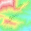Mapa topográfico El Flaco (Surimena?), altitud, relieve