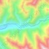 Mapa topográfico San José de Nieve Nieve, altitud, relieve