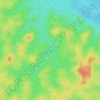 Mapa topográfico Cerro Mapiripana, altitud, relieve