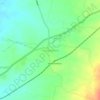 Mapa topográfico Vadamadurai, altitud, relieve