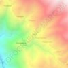 Mapa topográfico Apuri, altitud, relieve