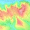Mapa topográfico Balciu, altitud, relieve
