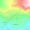 Mapa topográfico Diamante Alto, altitud, relieve