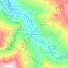 Mapa topográfico Pichiu Quinhuaragra, altitud, relieve