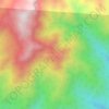 Mapa topográfico Chingmai Khullen, altitud, relieve