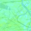 Mapa topográfico Pantal, altitud, relieve