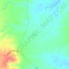 Mapa topográfico Warat, altitud, relieve