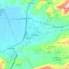 Mapa topográfico Casanay, altitud, relieve