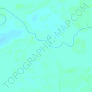 Mapa topográfico Boca del Rosario, altitud, relieve