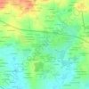 Mapa topográfico Le Champ des Pommiers, altitud, relieve