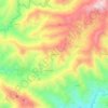 Mapa topográfico Daimalos, altitud, relieve