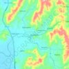 Mapa topográfico Banayoyo, altitud, relieve