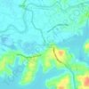 Mapa topográfico Kizhakkekallada, altitud, relieve