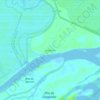 Mapa topográfico Penedinho, altitud, relieve
