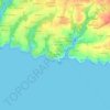 Mapa topográfico Parcou Tal Ar Vilin, altitud, relieve