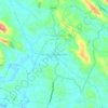 Mapa topográfico Kumaramangalam, altitud, relieve