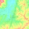 Mapa topográfico ในเมือง, altitud, relieve