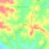 Mapa topográfico Pollibetta, altitud, relieve