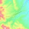 Mapa topográfico Asbang, altitud, relieve
