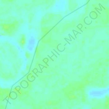 Mapa topográfico Hato Caño Amarillo, altitud, relieve