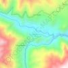 Mapa topográfico Tucsipampa, altitud, relieve