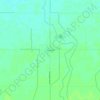 Mapa topográfico Lockington, altitud, relieve