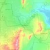 Mapa topográfico Henderson, altitud, relieve