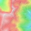 Mapa topográfico Ζωνάρια, altitud, relieve