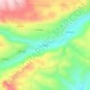 Mapa topográfico Tingo, altitud, relieve