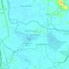 Mapa topográfico IHDP Colony(2), altitud, relieve