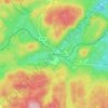 Mapa topográfico Heldalsmo, altitud, relieve