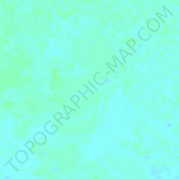 Mapa topográfico El Mundo, altitud, relieve