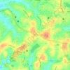 Mapa topográfico Chavadimukku, altitud, relieve