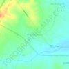 Mapa topográfico Nova Descoberta, altitud, relieve
