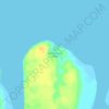 Mapa topográfico Marinheiro de Fora, altitud, relieve
